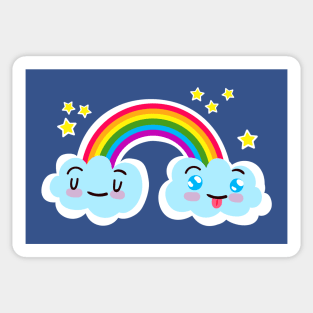 Rainbow Happy Smile Sticker